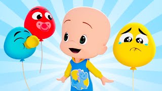 Cute baby balloons | Learn with Cuquin