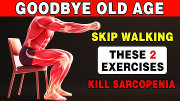 Over 60? Forget Walking! These 2 Home Exercises Build Muscles And Kills Sarcopenia | Senior Wellness