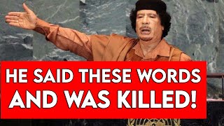Download Lagu DE TOESPRAAK DIE GADDAFI VERMOORDDE! (KIJK VOORDAT HET WORDT VERWIJDERD) MP3