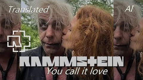 Rammstein - Du Nennst es Liebe (2025 New Song, Neuer Hit, новый хит With Translated Lyrics - by AI)