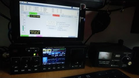WSPR beacon on the mcHF and Raspberry Pi