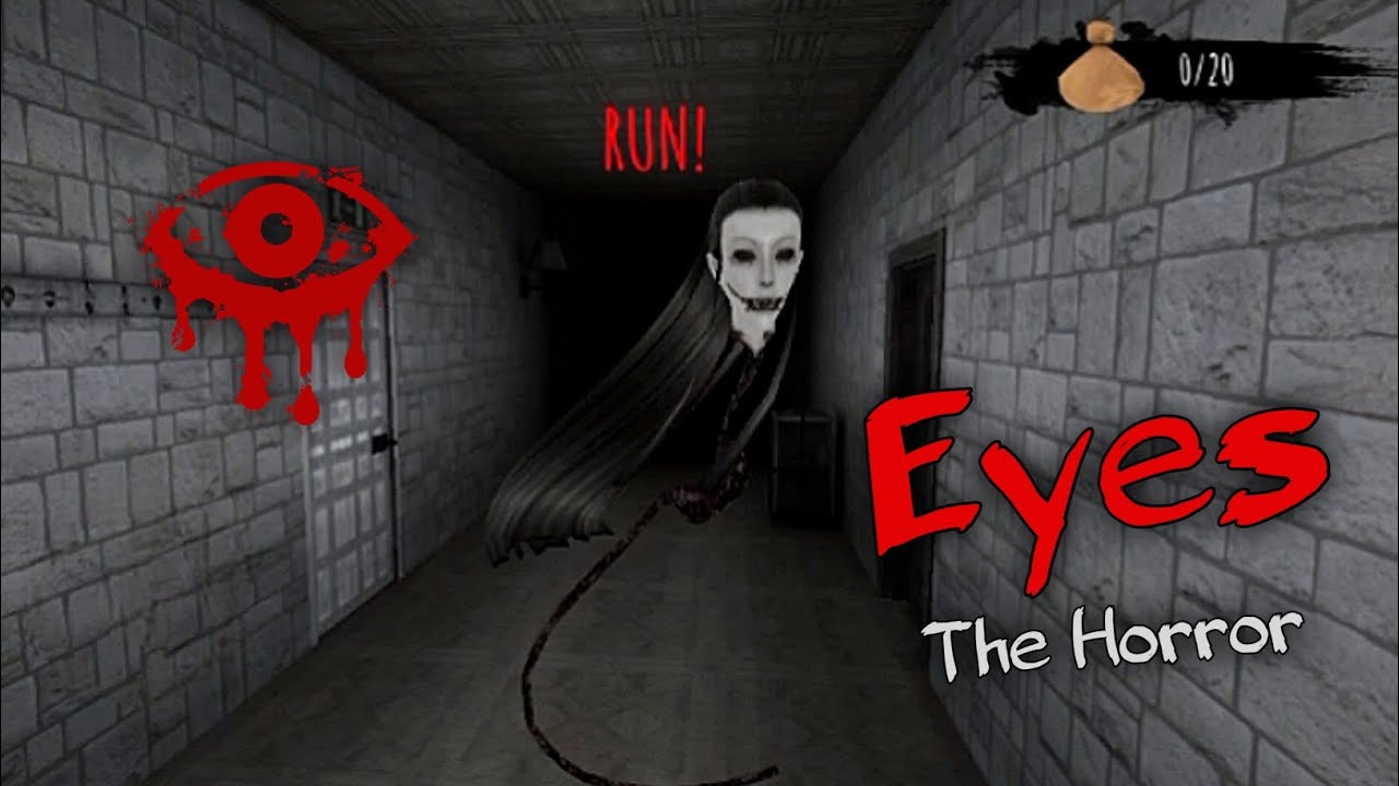 تختيم لعبة العيون المرعبه | Eyes The Horror Game - YouTube