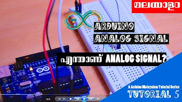 Arduino Tutorial MALAYALAM - Analog Read & Write