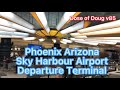 PHOENIX Arizona  Sky Harbor Airport Departure Terminal