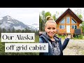 We're Moving to Alaska!🌲|| Completely Off Grid Cabin || Touring Our Forever Homestead with You!