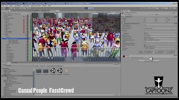 Casual People Crowd Generator