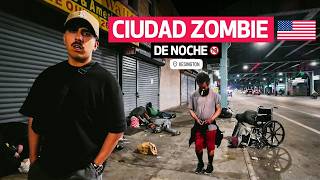 ZOMBIES ESTADOUNIDENSES de NOCHE (JAMÁS HE VISTO ALGO ASÍ) 🇺🇸