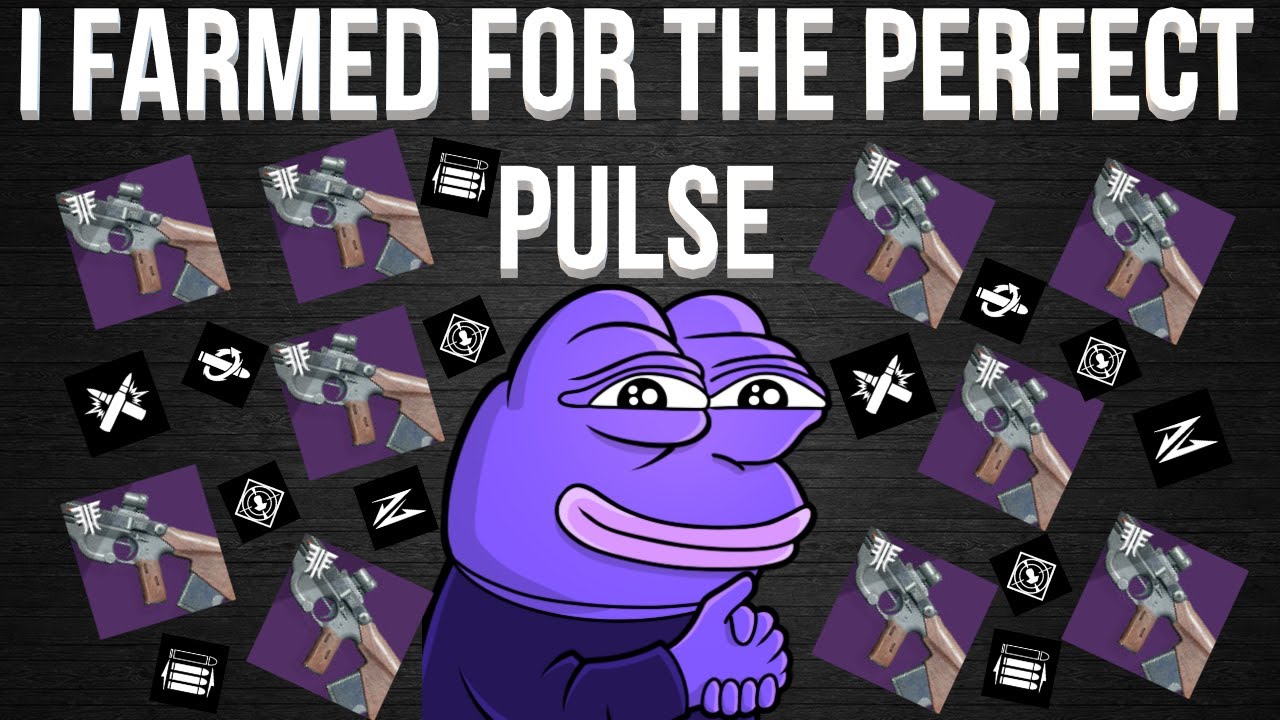 I Farmed For The Perfect God Roll Pulse Rifle...