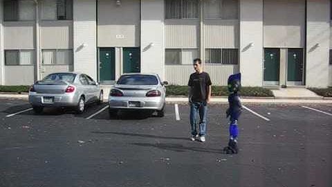 My Robot Demonstration! (Live 3D Tracking)