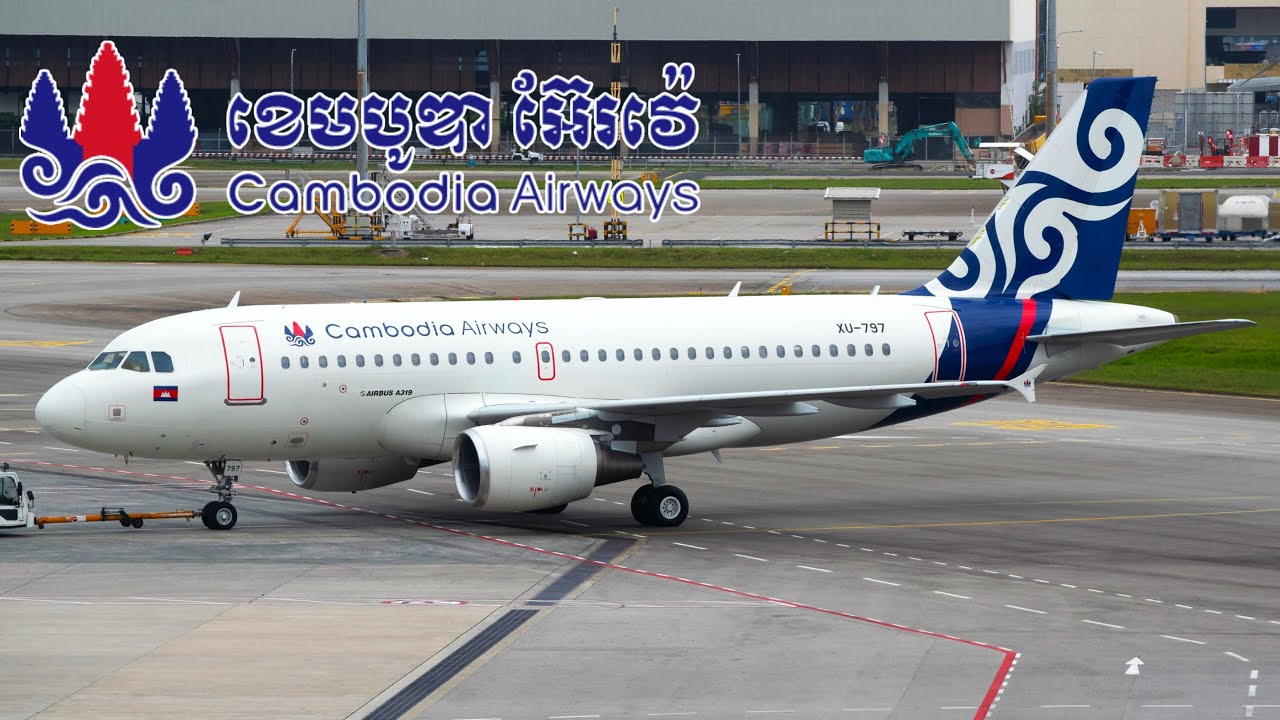 Cambodia Airways A319 | Hong Kong - Phnom Penh | Trip Report