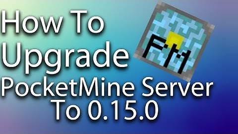 How To Upgrade Your Pocketmine Server To 0.16.0[0.16.0 PHAR IN DESC]