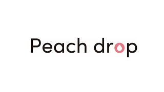 Peach drop　水滴を一瞬で弾く超はっ水レインコート