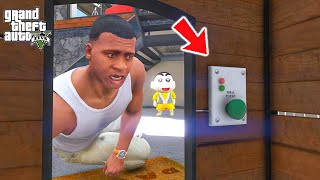 Shinchan and Franklin Found Secret Button Inside Chop's House in GTA 5!