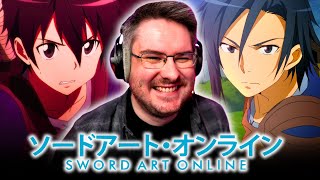 MY FIRST TIME WATCHING SWORD ART ONLINE! | Episode 1 REACTION
