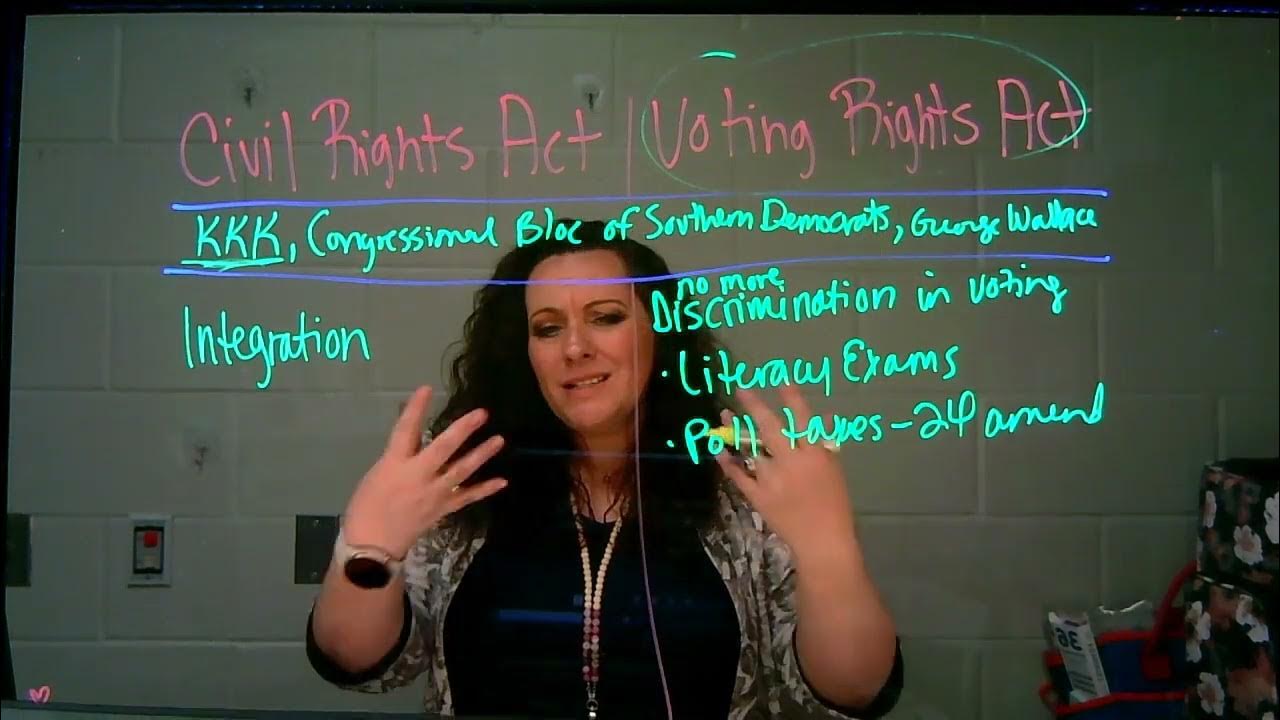 Mrs. Castillo's Crash Course, Civil Rights Video YouTube