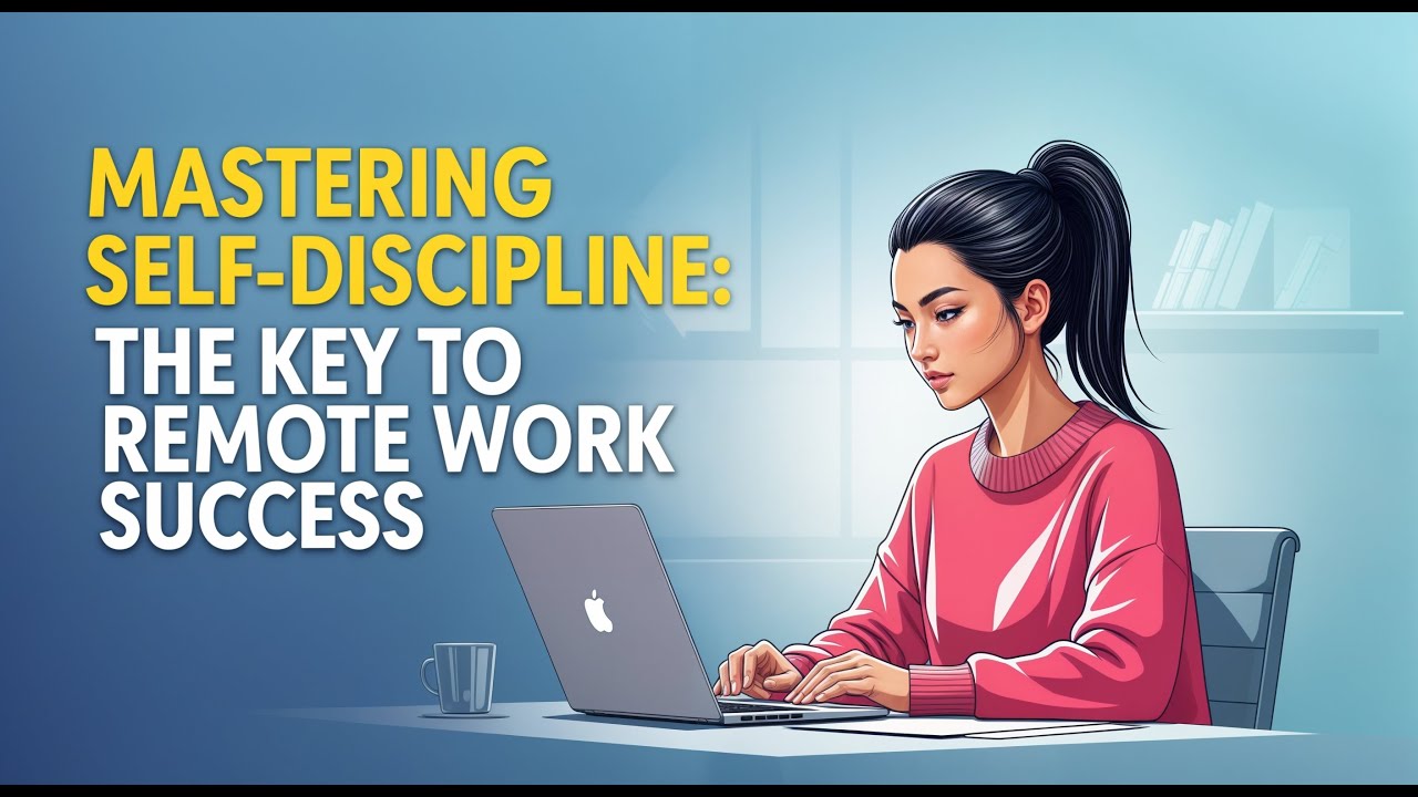 Mastering Self Discipline - The Key To Remote Work Success