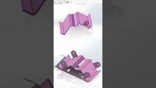 Advanced Sheet Metal Bracket Design in SolidWorks | Step-by-Step Tutorial