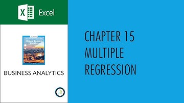 Business Analytics Chapter15 Excel (Multiple Regression)