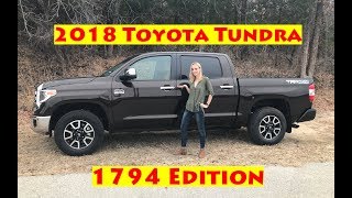 2018 Toyota Tundra 1794 Edition - Classic Meets Luxury