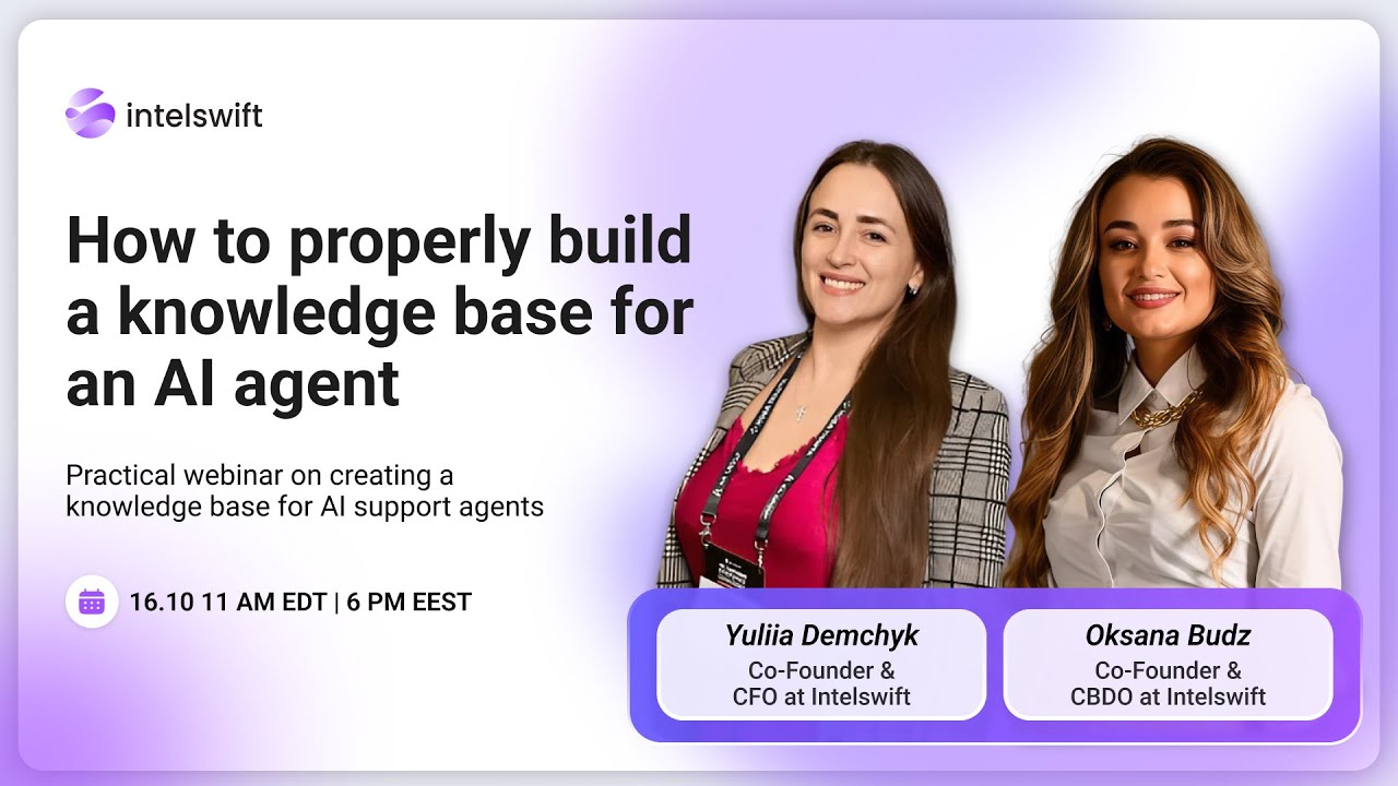 How to Properly Build a Knowledge Base for AI Agents | Recording - YouTube