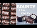 HOW TO MAKE  BOUNTY BARS (Recipe) | Healthy, Raw, Vegan