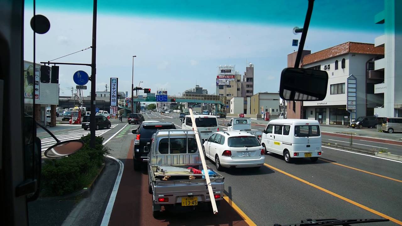 【前面展望】高松駅バスターミナル～（高知道経由）～高知駅・はりまや橋【四国高速バス・黒潮エクスプレス】