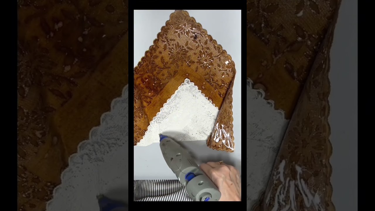 IINCREDIBLE! She made an AMAZING craft using a handkerchief!! Follow these simple steps!