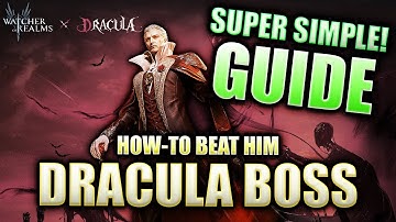 How-To BEAT COUNT DRACULA! Easiest Guide for Dracula