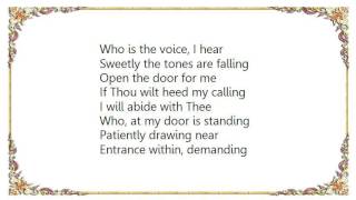 Johnny Cash - Who at My Door Is Standing Lyrics