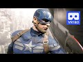 3D 180VR 4K Marvel Avengers Original Super Hero Captain America