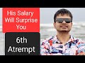 Cleared cs executive in 6th attempt  he got a job at age 30 his salary will surprise you