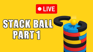 Live Stack Ball 3D | Part 22 🏁 #shorts #stackball #stackball3d #stackballgame #viral