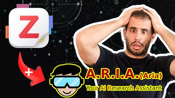 Tutorial gestor bibliográfico (ZOTERO) + Inteligencia artificial (ARIA).