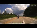 Arkansas State Police Richard Drum goes airborne in insane motorcycle chase. 09/07/22