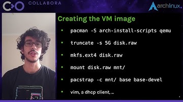 Bootstraping a minimal image for kernel development | Arch Conf 2020