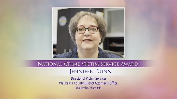 Jennifer Dunn  2021 National Crime Victims' Servic...
