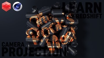 Create This Animation - Camera Projection Teqniques in Redshift - Cinema 4D Tutorial