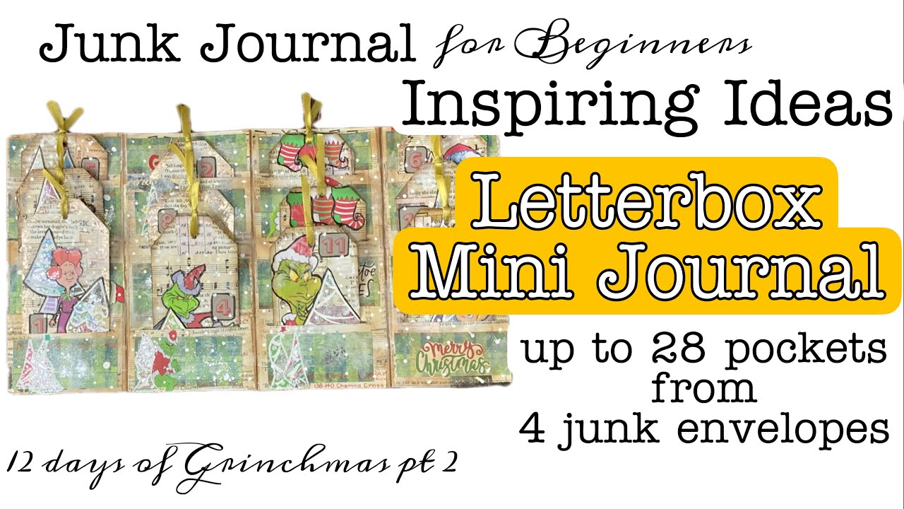 How to Make a Letterbox Journal from Junk Envelopes in 2 hours or less