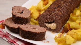 Meatloaf with potatoes: how to make it step by step!