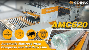 Mattress Packing Machine | Compression Fold Roll | Full Automatic Packing Line for Mattress