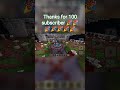 thanks #minecraft