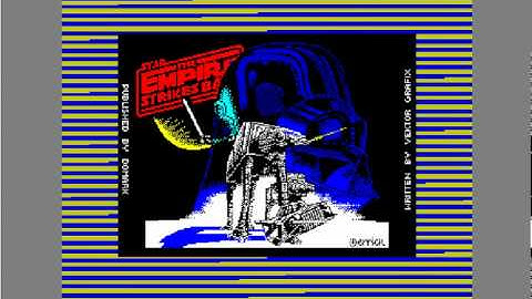 The Empire Strikes Back - ZX Spectrum Loading Screen
