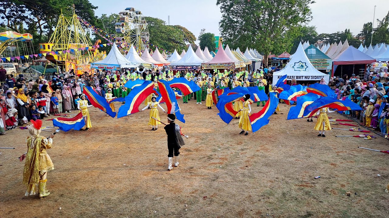 Marching Band Swara Duta Nusa SD NU Kanjeng Sepuh Sidayu | Festival Kuliner 2023 | PAC Ansor Sidayu