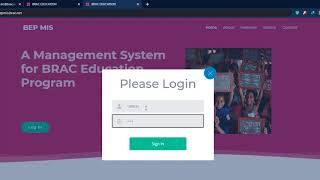BEP MIS Login Tutorial screenshot 3