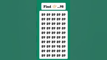 Can you find a different #maths #find #puzzle #iqtest #findland #youtube #viral #shorts #trending