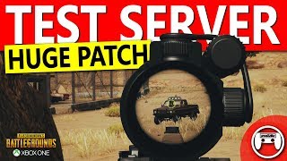 PUBG Xbox Test Server Patch Notes - Miramar Test Server Xbox