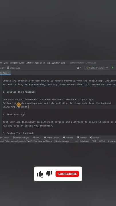 Build your first mobile app in Python | App Development tutorial for ...