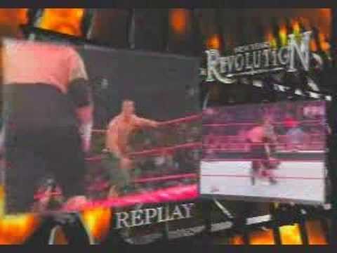 New Years Revolution 2007 John Cena Vs. Umaga