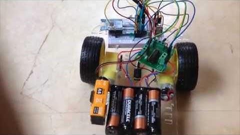BLEBot - Nordic nRF51822 based phone controlled & autonomous 2WD robot