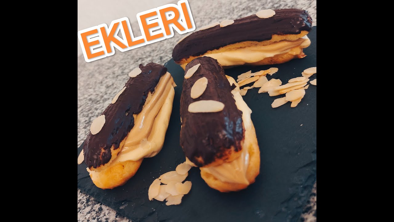 EKLERI- hrskavo i kremasto #pistachio #burbon